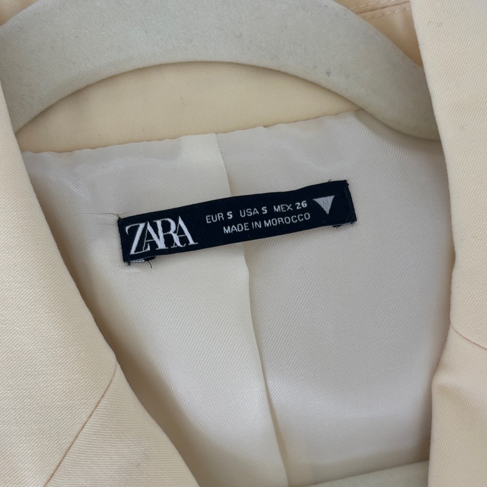 Zara Butter Yellow Blazer Dress - Picture 4 of 4